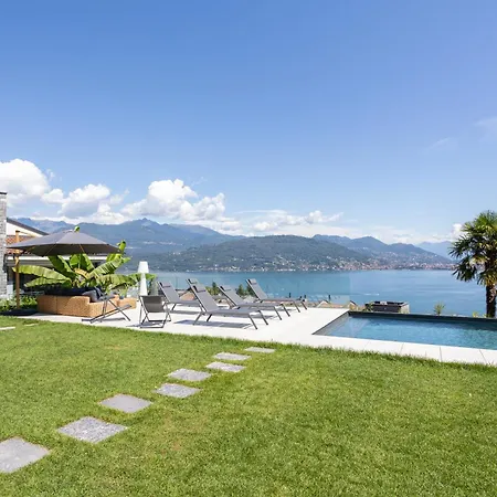 Relaxing Oasis With Private Pool & View Feriehus Baveno
