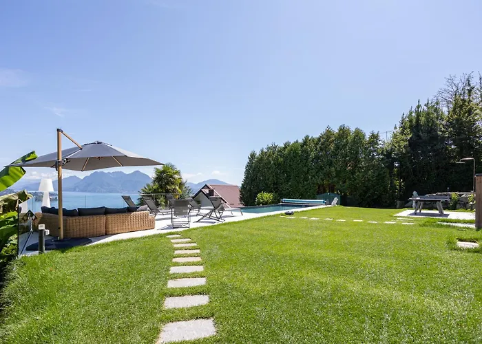 Tatil Evi Relaxing Oasis With Private Pool & View Baveno