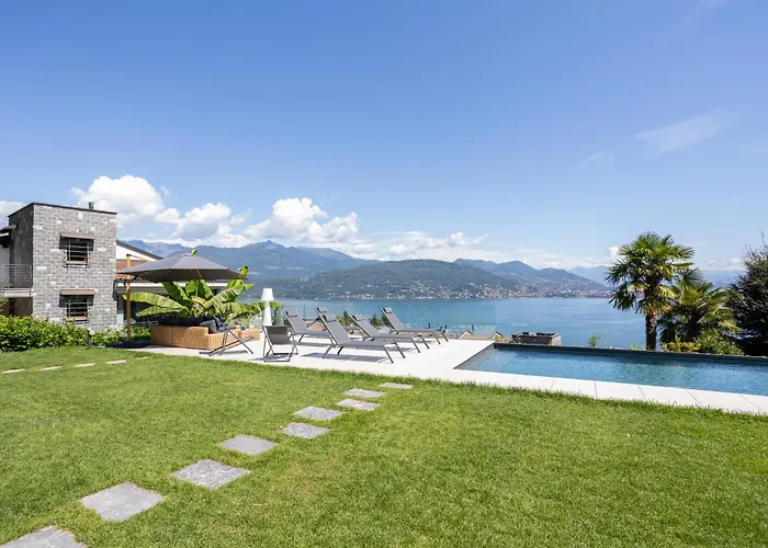 Relaxing Oasis With Private Pool & View Tatil Evi Baveno